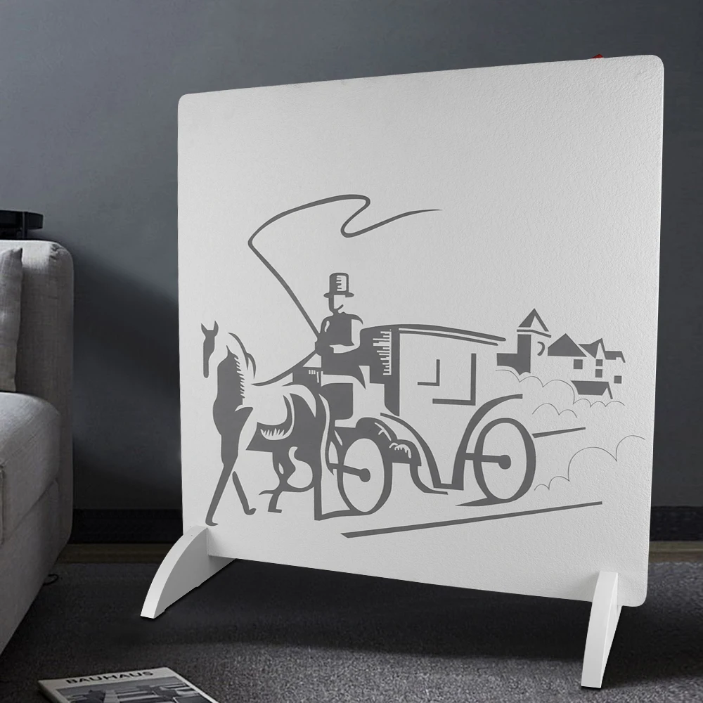 Flat Wall Mounted with Timer infrared panel heater