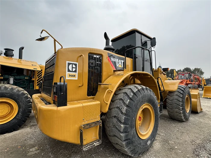 Cat 966h подержанный погрузчик CAT966 Кошка 966 б/у фронтальный 4-колесный в Китае для продажи CAT966H по низкой цене
