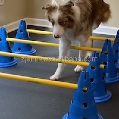 cheap factory price plastic post  traffic cone connector retractable cone bar for training