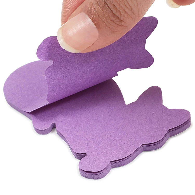 
6 Colors, 2.8 x 2.7 in,18 Pack Chat Shaped Sticky Notes Memo Notepad 