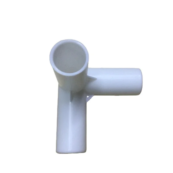 Inside Diameter 16mm 19mm PVC Pipe Connector For Tent 60 90 120 135 Degree Tee Elbow 3 4 Ways Pipe Fitting