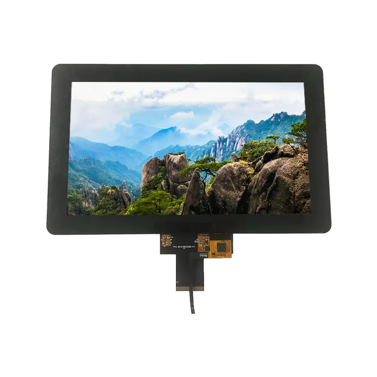 ODM/OEM 10 дюймов TN TFT сенсорный дисплей 1024*600 разрешение GT9271 Драйвер IC с TTL интерфейсом