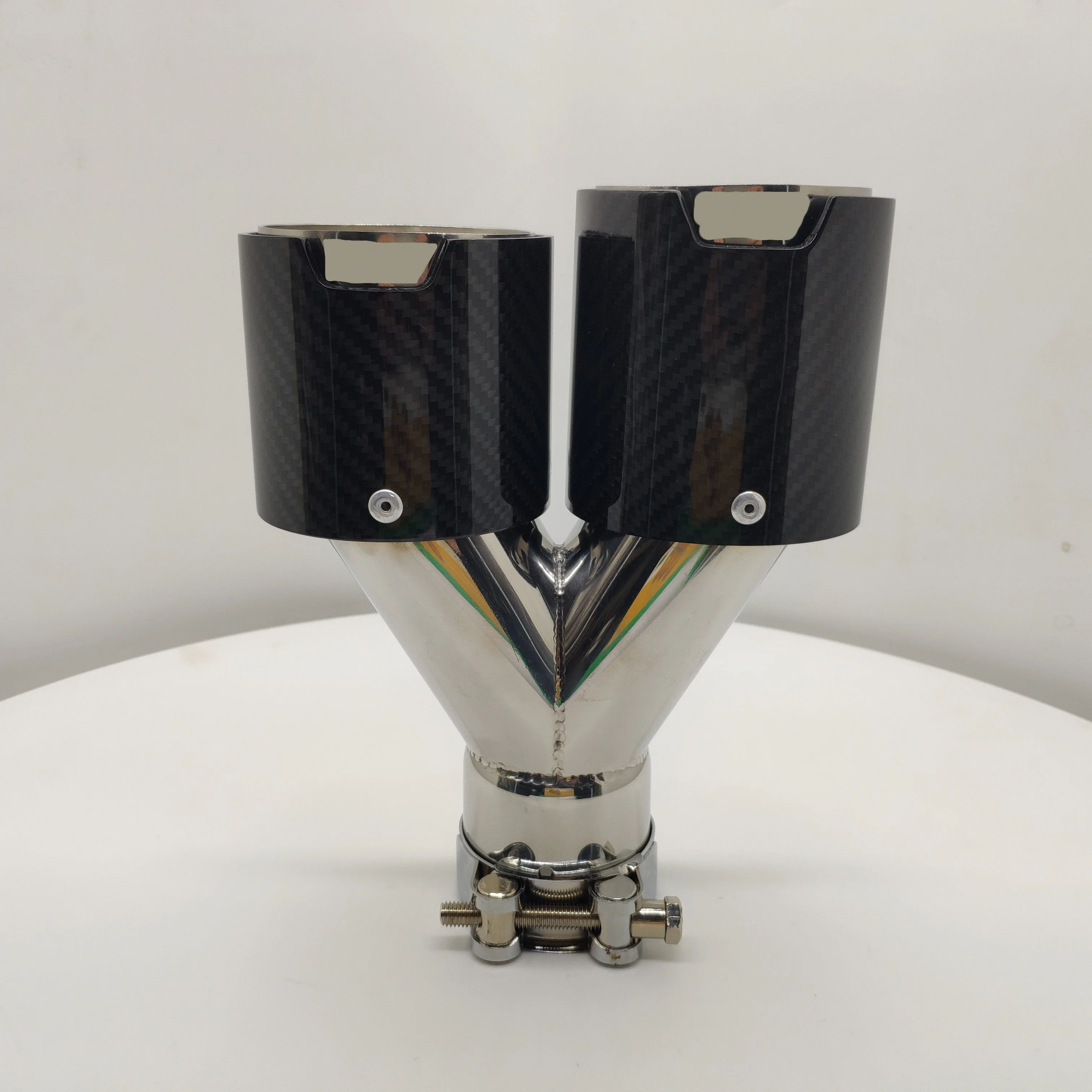 M performance Exhaust Tip Dual Outlet Carbon Fiber Exhaust Muffler Pipe for BMW M3 M4