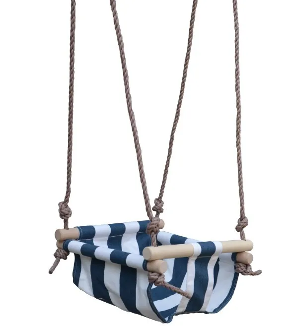 
Wholesale infant indoor canvas hanging children baby kids single toddlers swing chair seat 