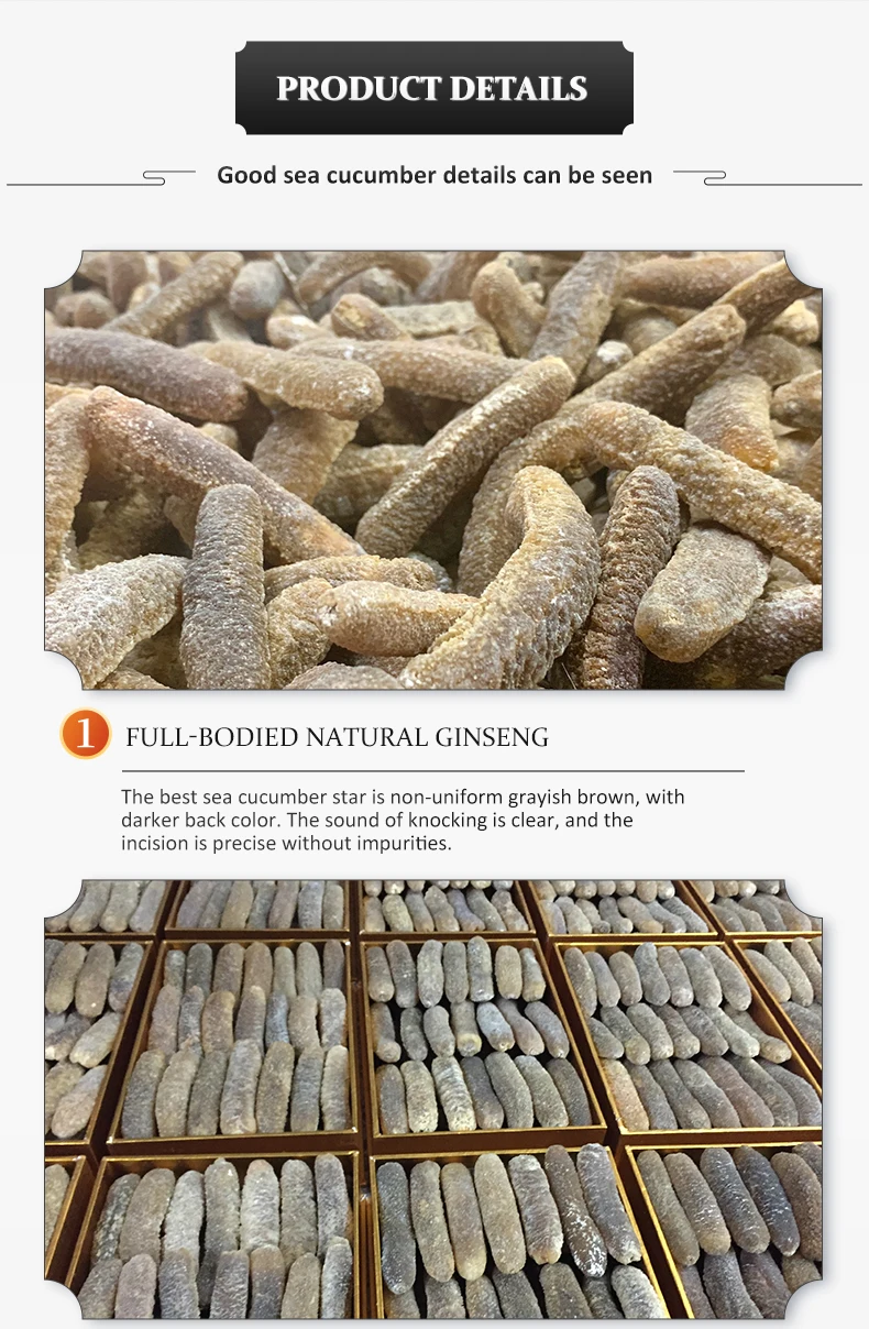 dried sea cucumber