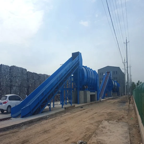 Waste paper recycling production line bale breaker machine