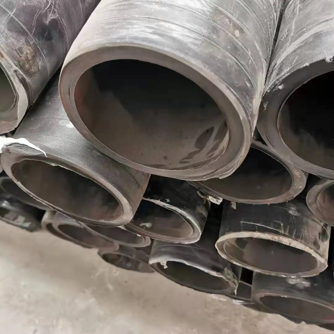 DN125 concrete pump rubber braided hose