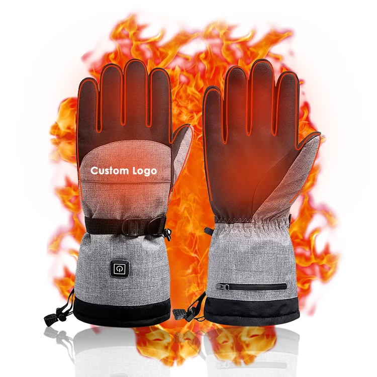 NANBIN Touch Screen Comfortable Electrical Heating Glove Winter Warming Heated Adjustable Indoor Outdoor Gloves