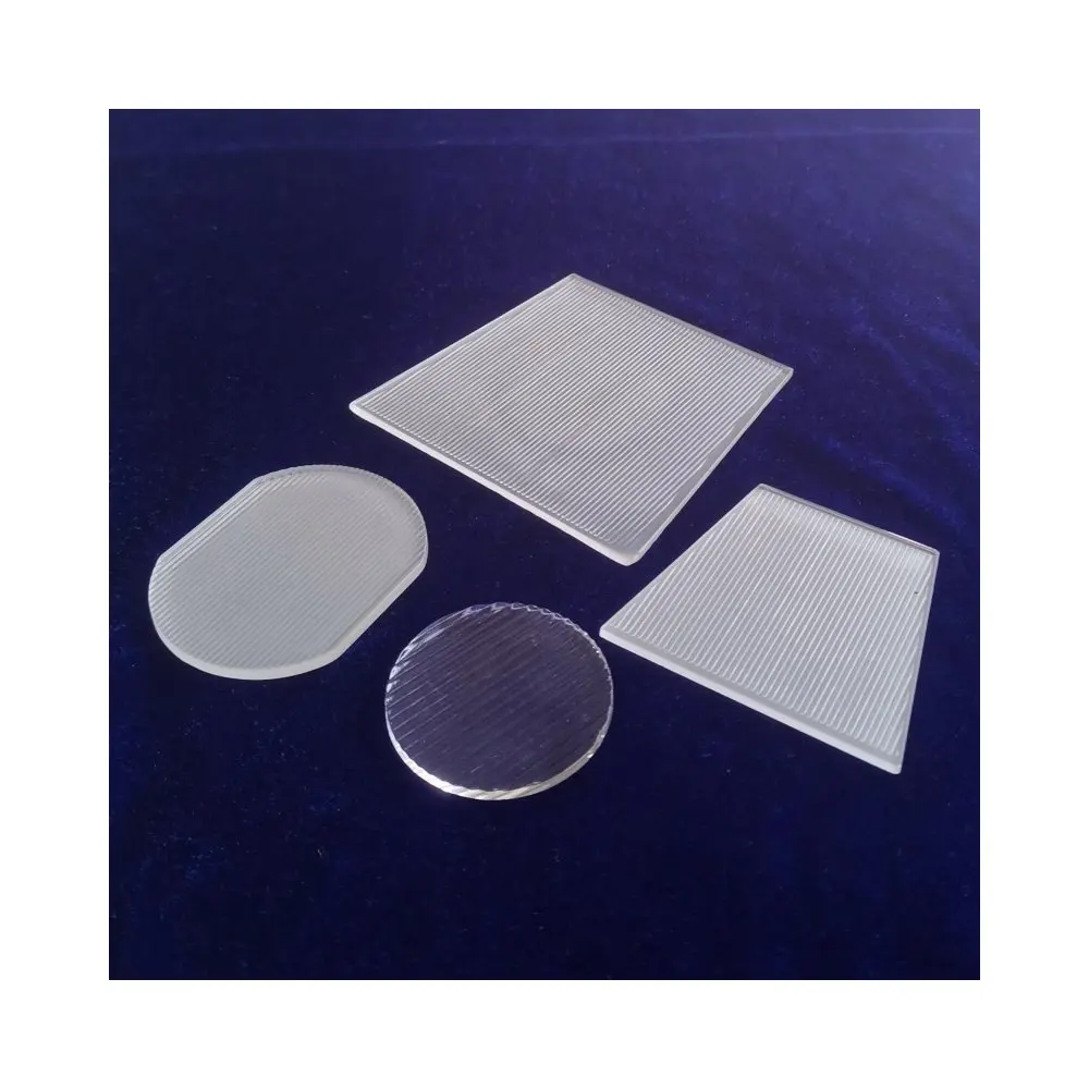 Soda Lime Glass Borosilicate Linear Glass Cover Mold Glass Lens