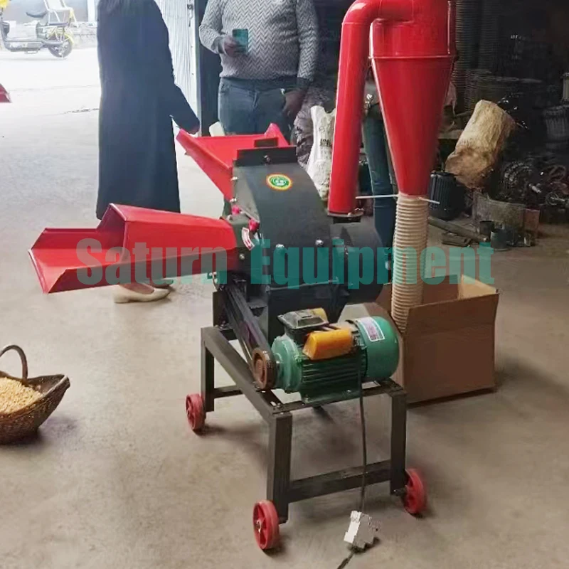 Corn Grinding Machine Rice Straw Hammer Mill Maize Grinding Hammer Mill Crusher