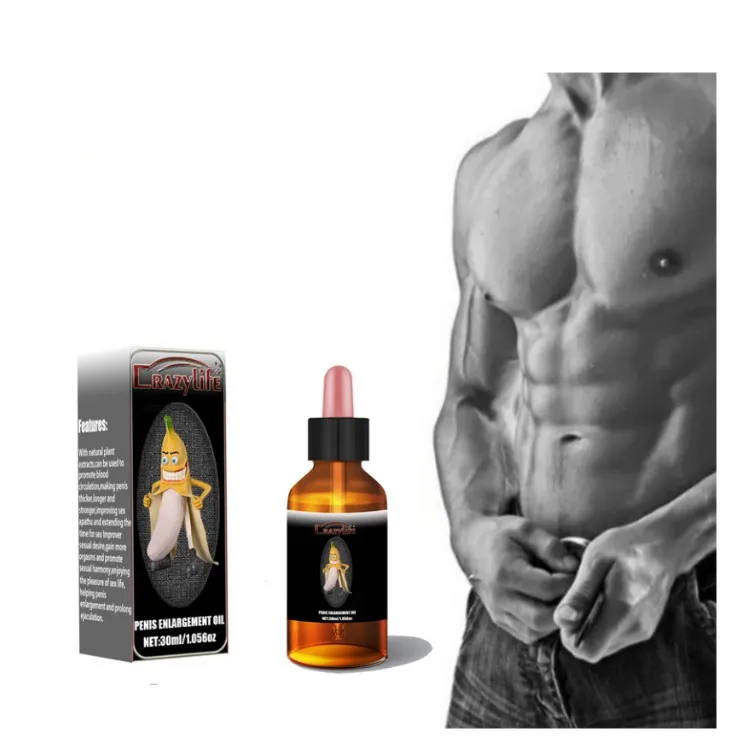 Factory supply Man Penis Enlargement Essential Oil Extended Lasting Adult Sex Products Xxx Oil For Men 30ml