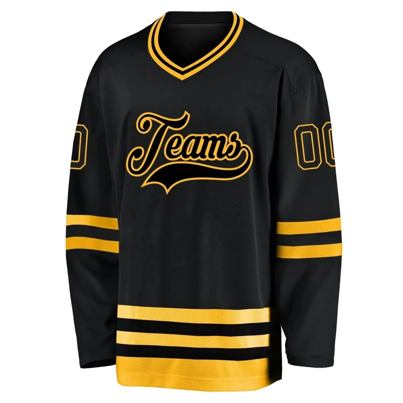 Wholesale Custom Your Design Sublimation Print Embroidery Logo Polyester Team Hockey Jersey