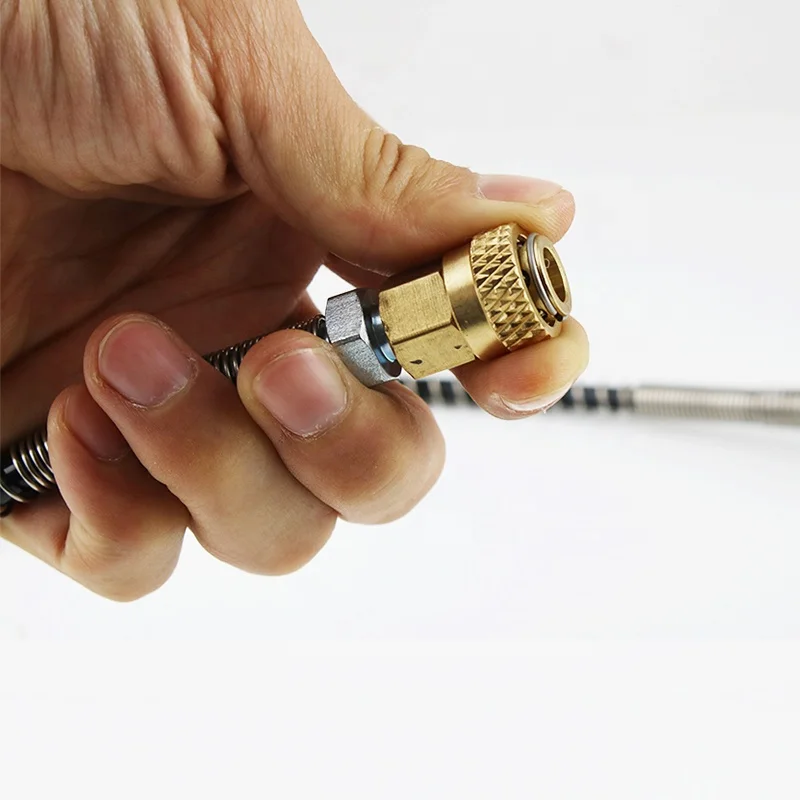 8mm High pressure hose Quick Connector for PCP Hand Pump hose M10*1