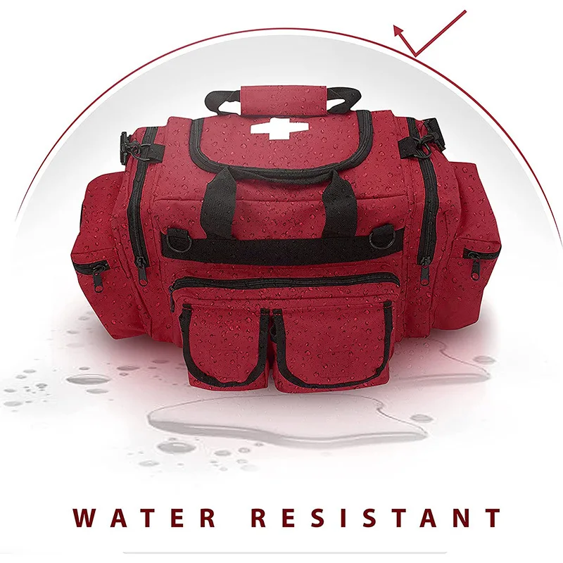 Custom Nylon Medical Bags Trauma First Aid Kit Portable Emergency Survival Supplies Tools Storage Bags For Travel Medicine Bags