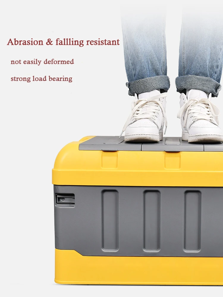 universal models wholesale foldable toys tidy collapsible car back seat rear cargo boot plastic PP  trunk storge box organizer