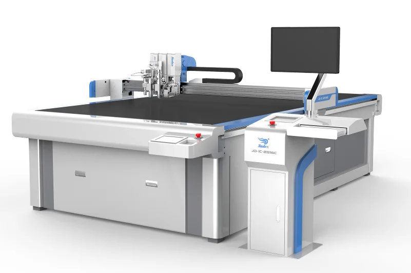 Jindex CNC Vibrating Knife/Knife Cutting Machines Oscillating Knife Cutting Textile Cloth Machine