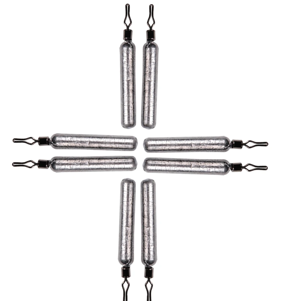 LUSHAZER lead molds sinker accessories hook 5/7/10/12/15/18g lead fishing weights