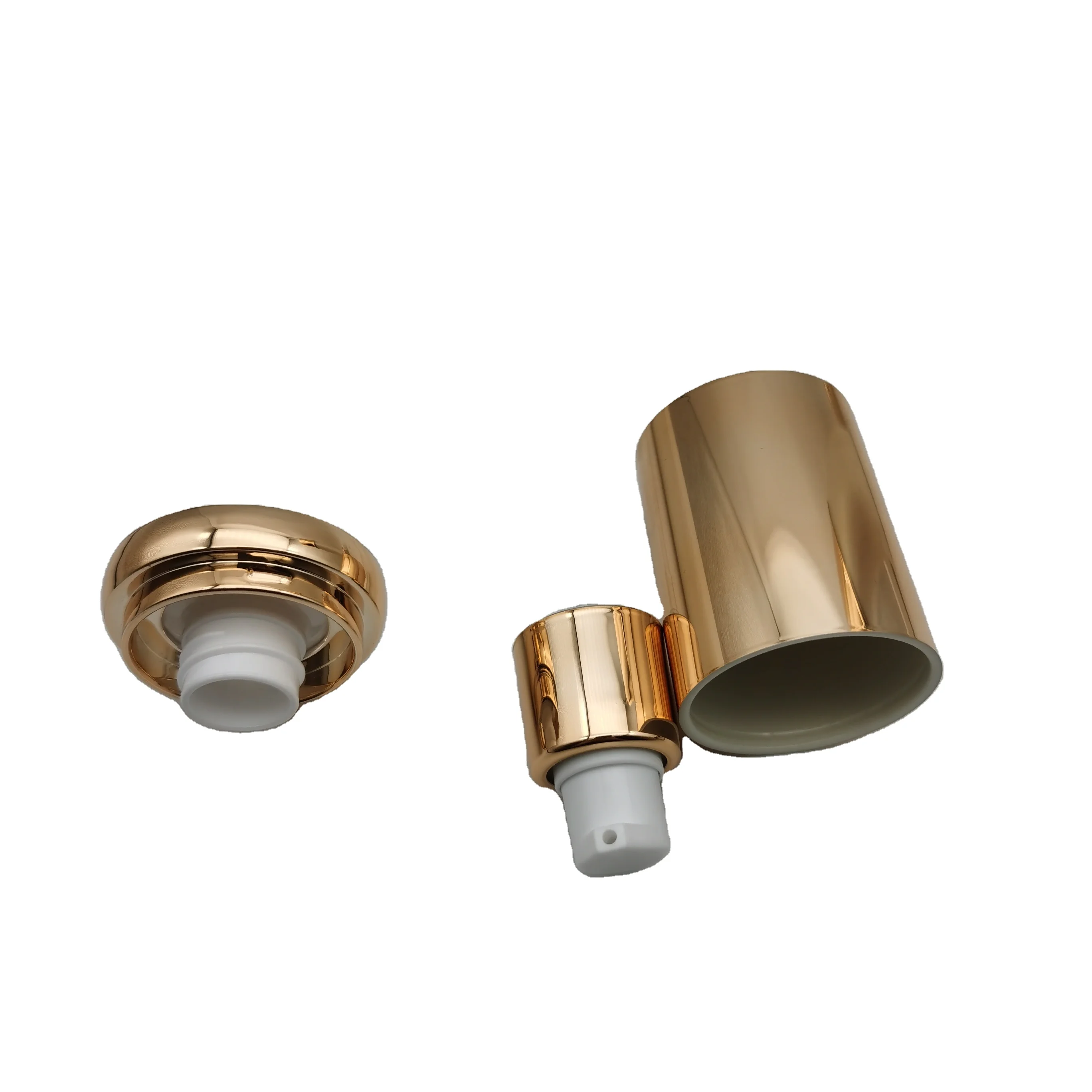 Luxury 30ml 50ml 100ml round cosmetics acrylic jar acrylic cosmetic packaging for skin care  Fog surface airless bottle