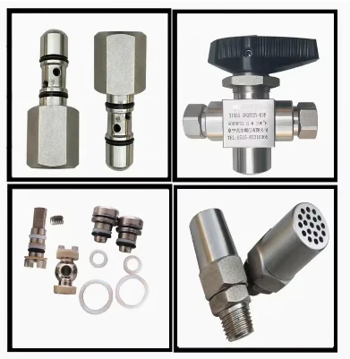 CNG dispenser 3 way high pressure coupling ball valve swagelok gun valve natural gas ball valve CNG dispenser and repair kit