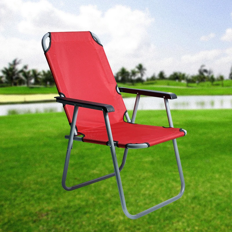 2021 Outdoor Camping Chair Oxford Cloth Portable Folding Seat For Fishing Festival Picnic