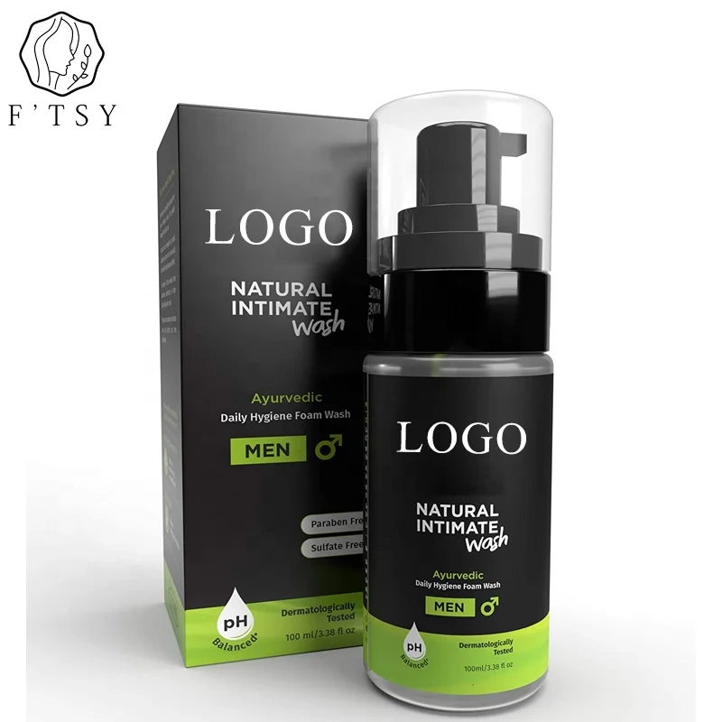 Prevents Itching Irritation Ph Balanced Foaming Private Part Cleaner Natural Soap Shower Gel Ball Men Intimate Wash