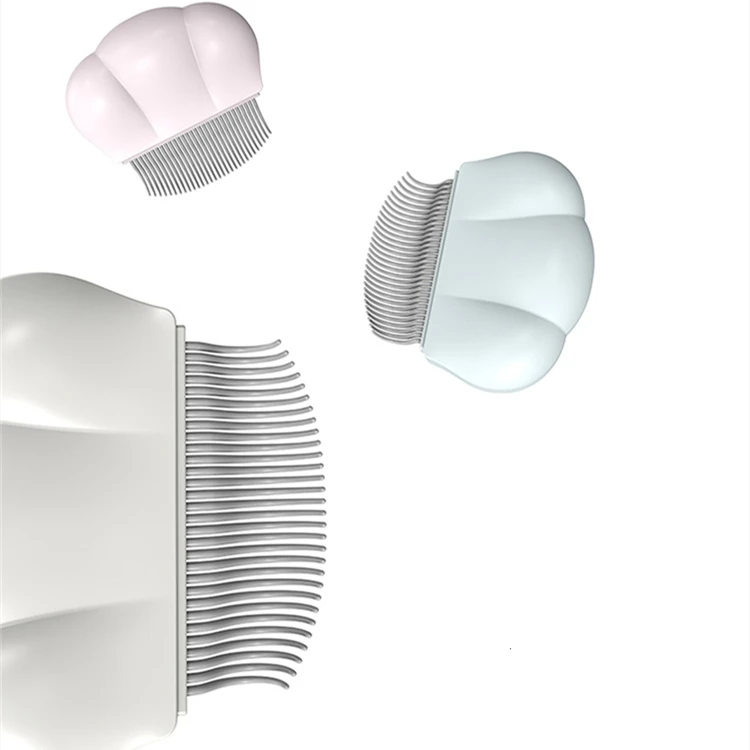 Щетка для удаления шерсти домашних животных, массажная мягкая щетка для кошек, удаление шерсти