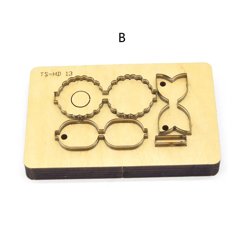 Bow Tie Knife Die Set Necklace Ornament Handmade DIY Gift Customizable Leather Forming Plate Shape Cutting Dies