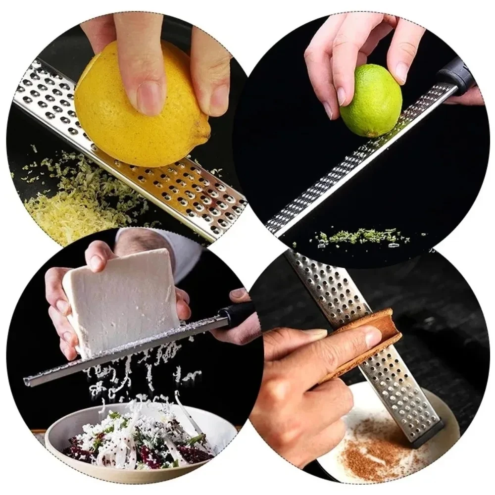 2024 Hot Selling Kitchen Gadgets Non Slip Handle Multi Kitchen Tools Vegetables Fruit Razor-Sharp Stainless Cheese Lemon