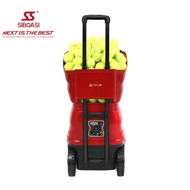 Intelligent SIBOASI tennis ball machine factory direct price tennis shooting machine