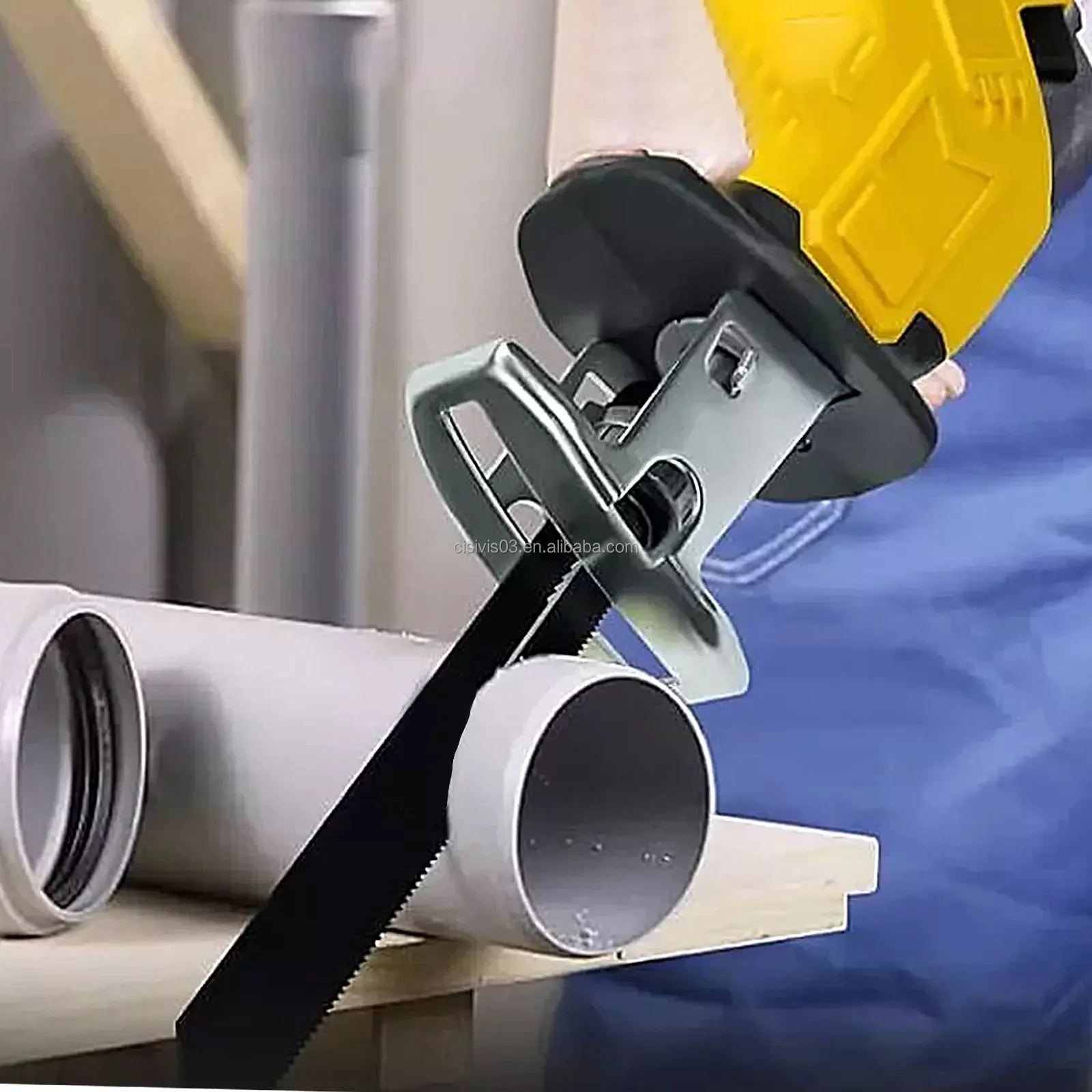 Cisivis Brushless Cordless Reciprocating Saw for Dewalt 20V Max Variable Speed Tools Only