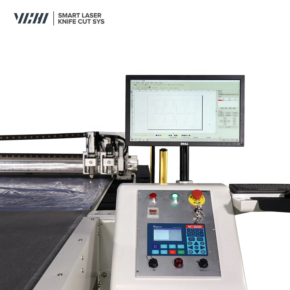 Automatic fabric roller blinds cutting machine textile cutting machine round knife end cutter apparel fabric cutting machine