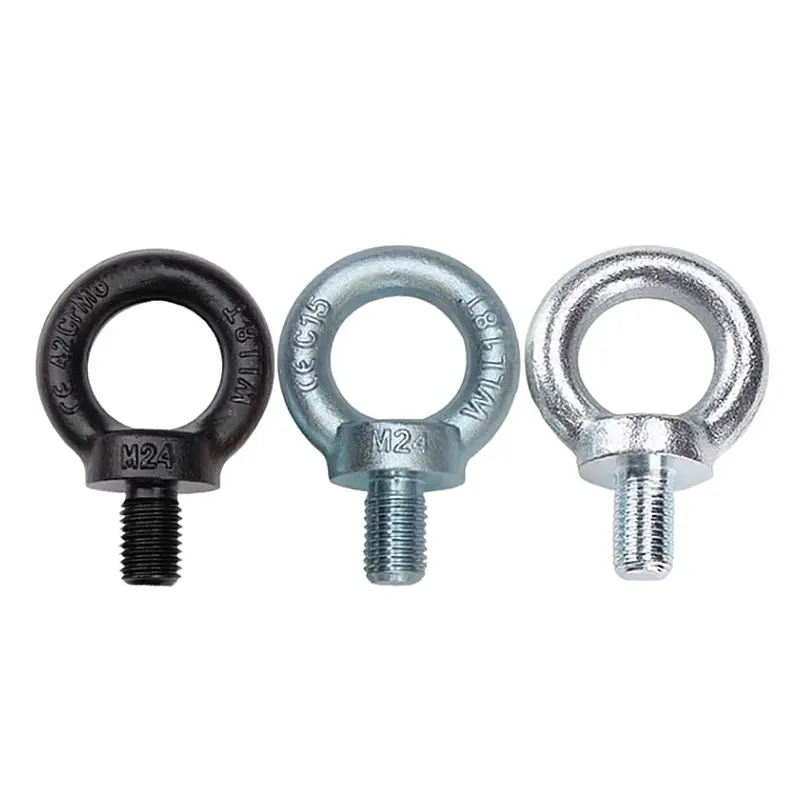 Din 580 ring bolt M6-M42  Din580 Anchor Lifting Eye  bolt  Carbon Steel Forged Eye Bolt With Nut Galvanized