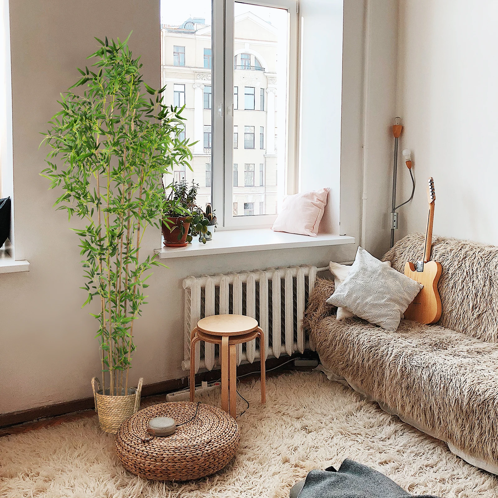 Wholesale Nearly Natural Leaf Artificial Plant Fake Decorative Tree Artificial Tree for Indoor Decoration