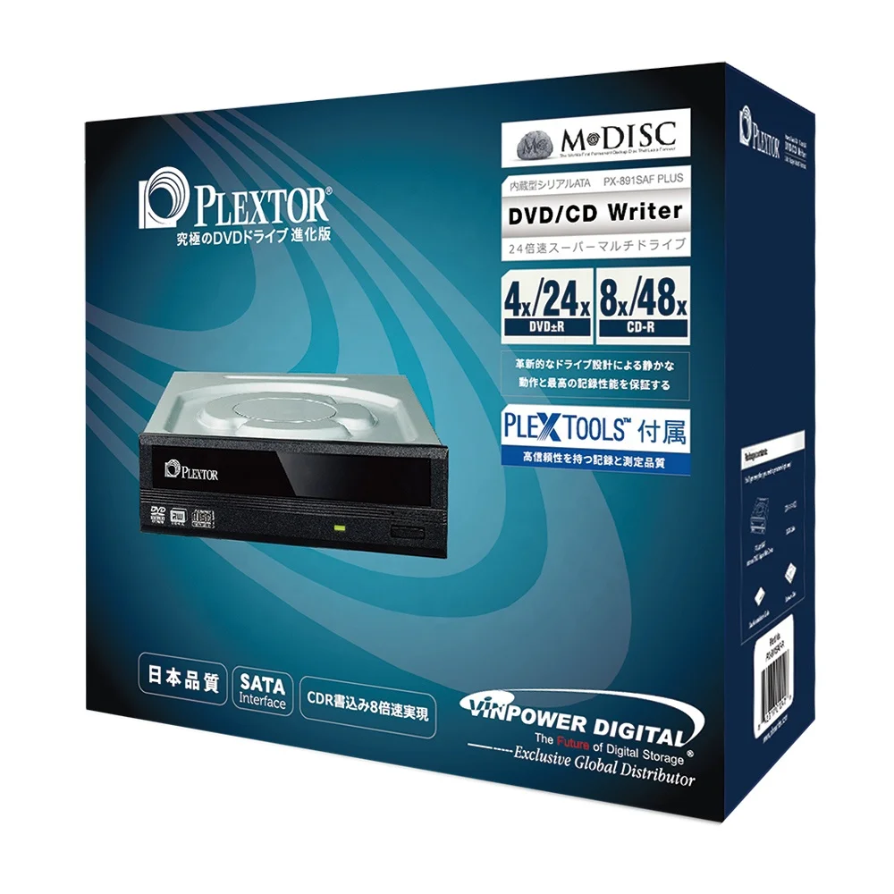 Plextor PX-891SAF Plus Internal CD/DVD RW Optical Disc Drive