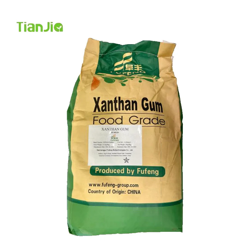 TianJia Manufacturer Food Additive Good Price Regular Stock FuFeng Xanthan Gum