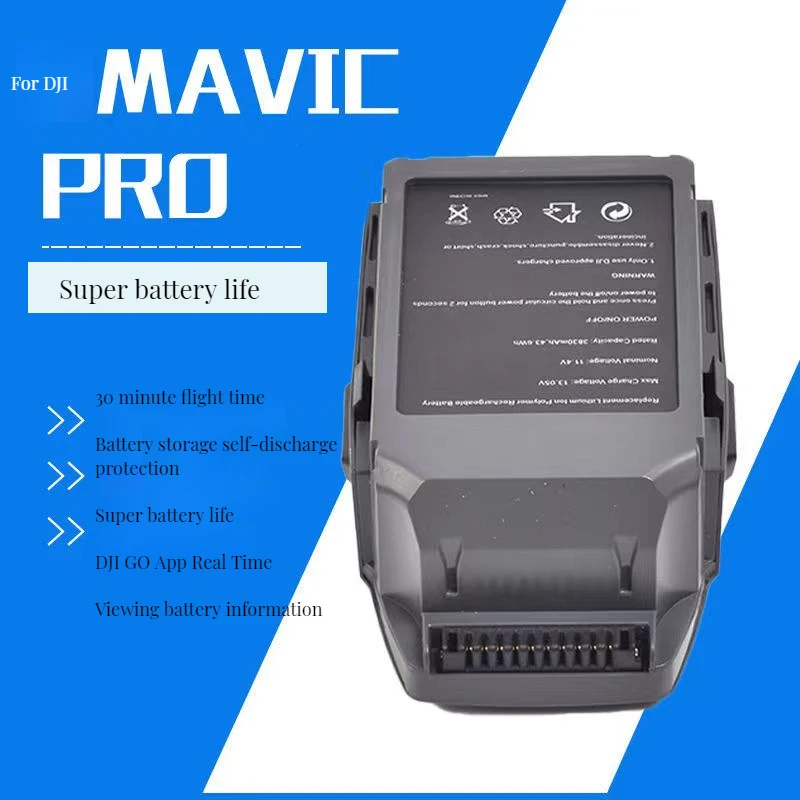 Для DJI Mavic Pro батарея Интеллектуальный полет (3830 мАч/11 4 В) специально разработан для Drone