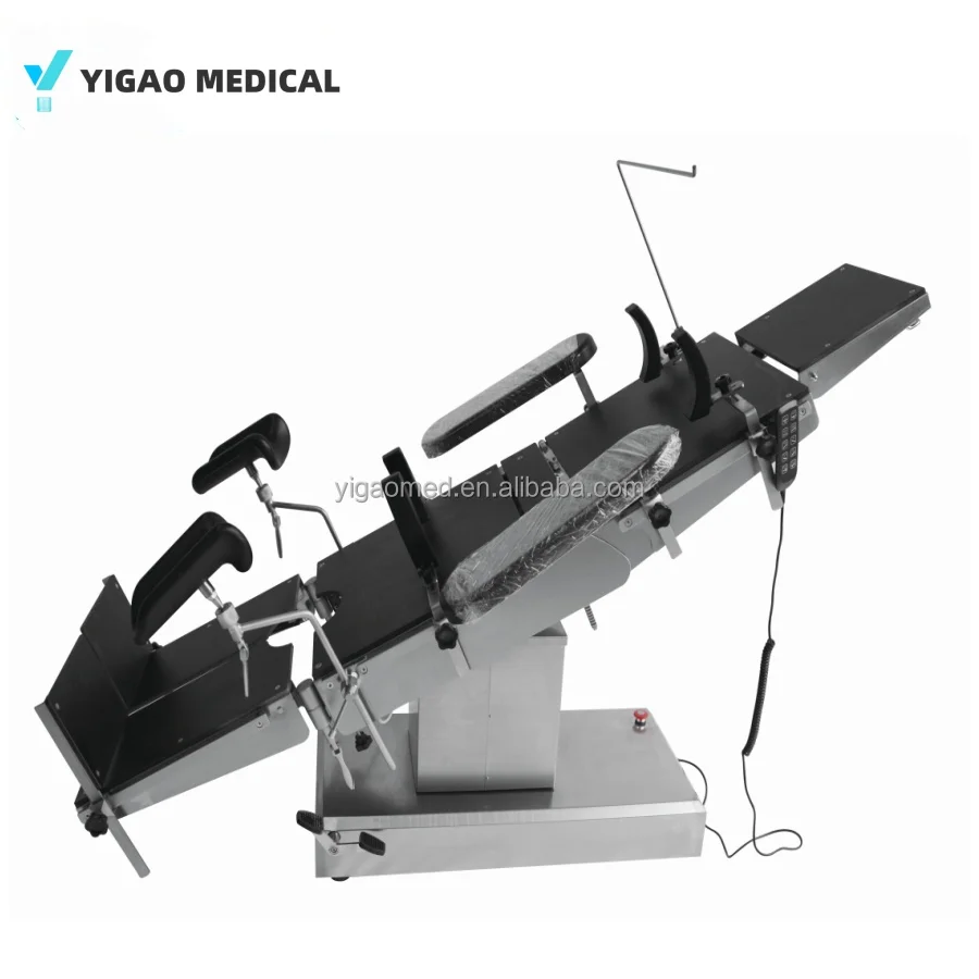 Многофункциональный медицинский автоматический электрический шнур с регулируемым двухслойным столом для перевода