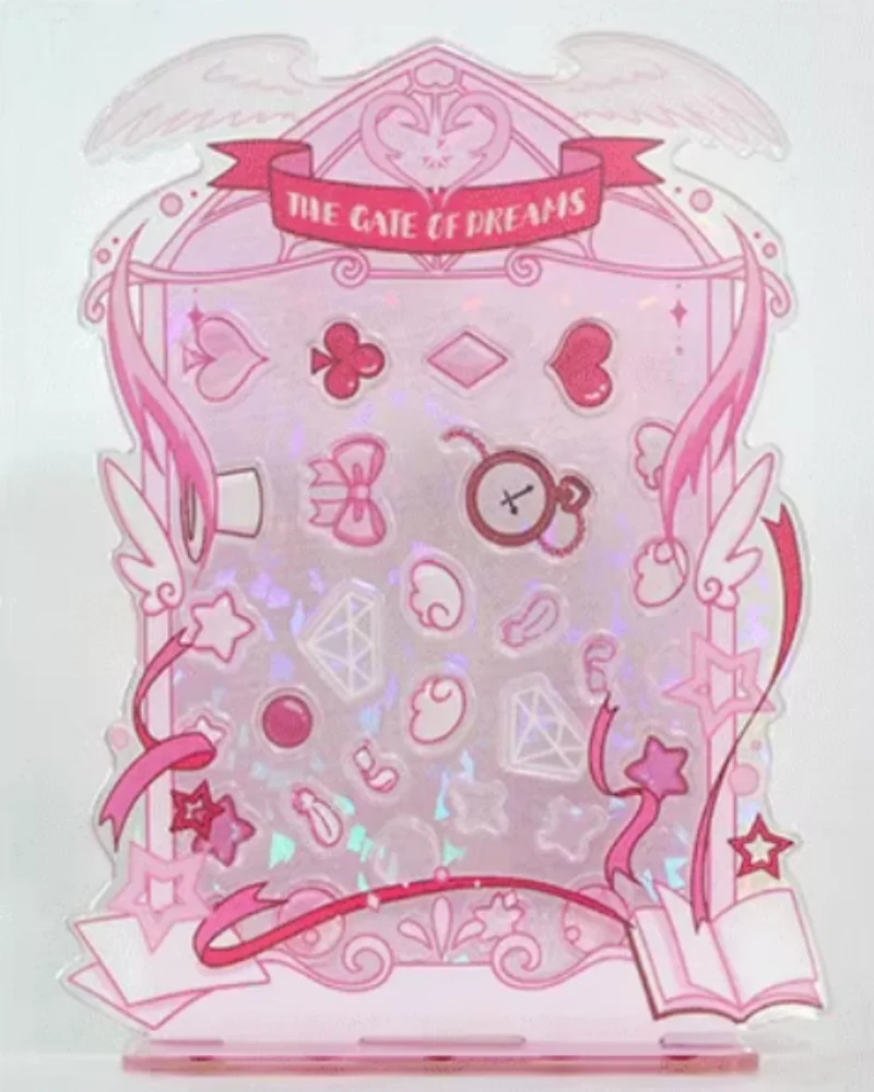 OEM Blue Acrylic Magic Gate Photo Frame Plastic Crafts for Animated Decorative Effect