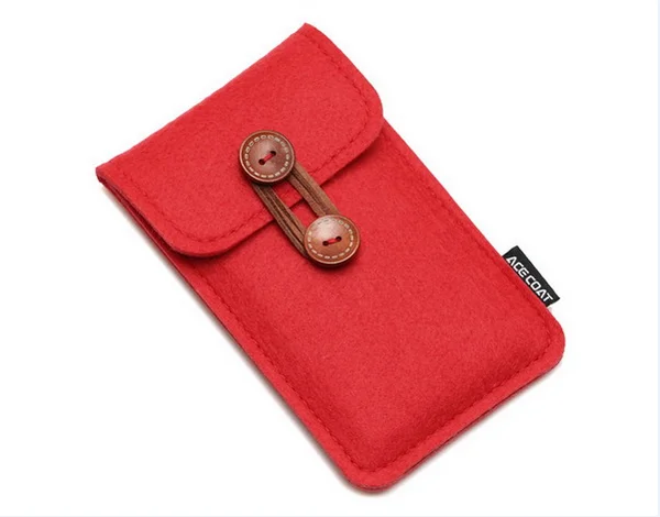 recycled RPET polyester felt customize cute girl mobile phone back cover for all phones wholesale promotion gift