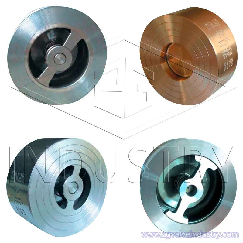 Compact Low Impact WCB/Stainless Steel API Single Plate Wafer Lift Check Valves