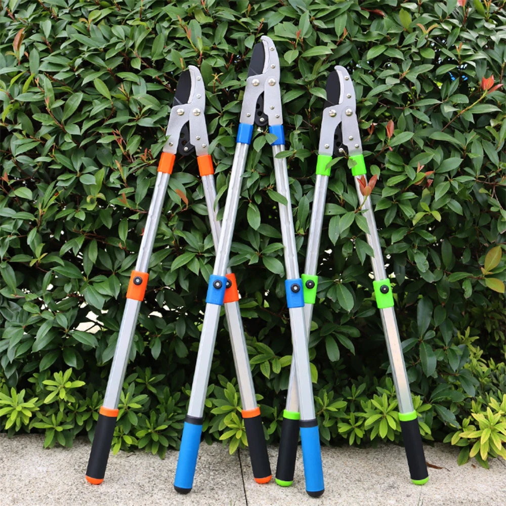INNO New Fashion Telescopic Ratchet Anvil Loppers Long Handled Secateurs For Garden