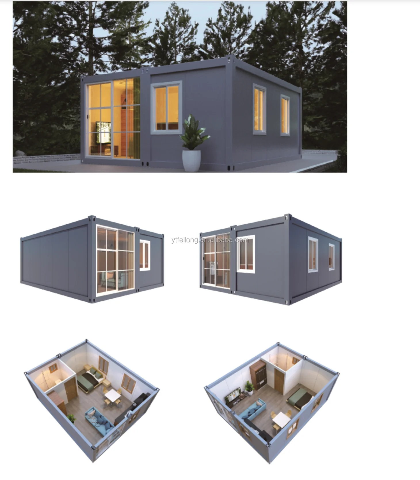 2020 Container House Rapid Construction of Hospitals Hotels Against the Disease