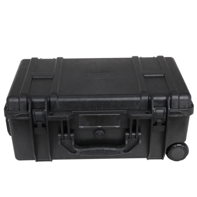 heavy duty rolling hard protective case waterproof outdoor trolley plastic carry case for camera gear photographic equipment
