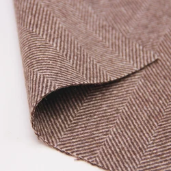 2022 hot sale far infrared high-grade double-sided herringbone bamboo nylon wool blend fabric