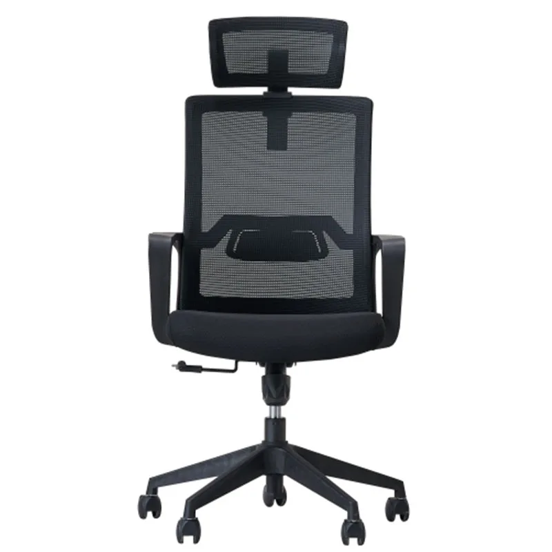Высокое качество Лучшая цена Современный эргономичный офисный стул с высокой спинкой полностью из ткани подголовником