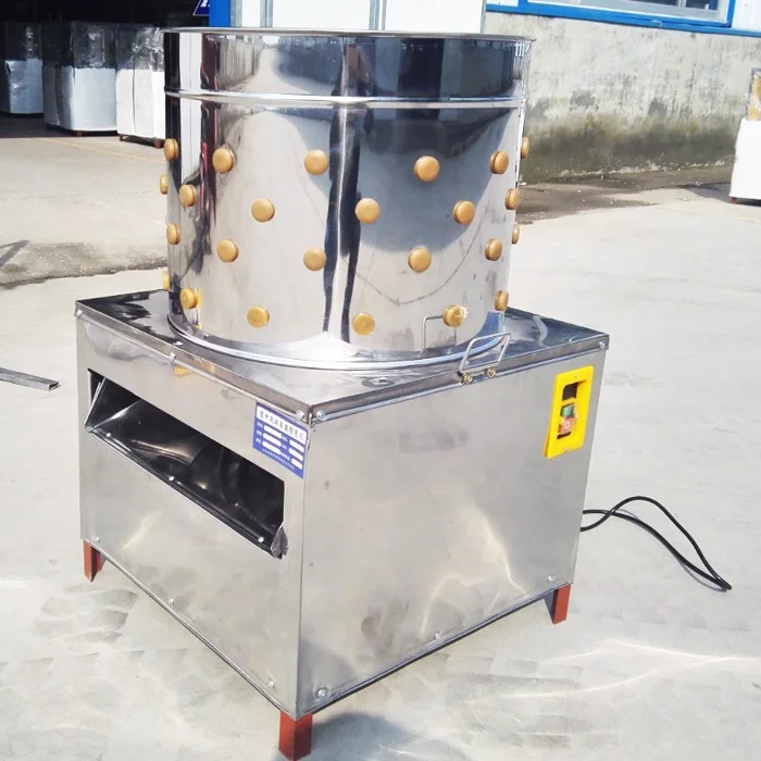 200-300 Chicken/hour Commercial Butchery Equipment Chicken Plucker/poultry Depilation Machine