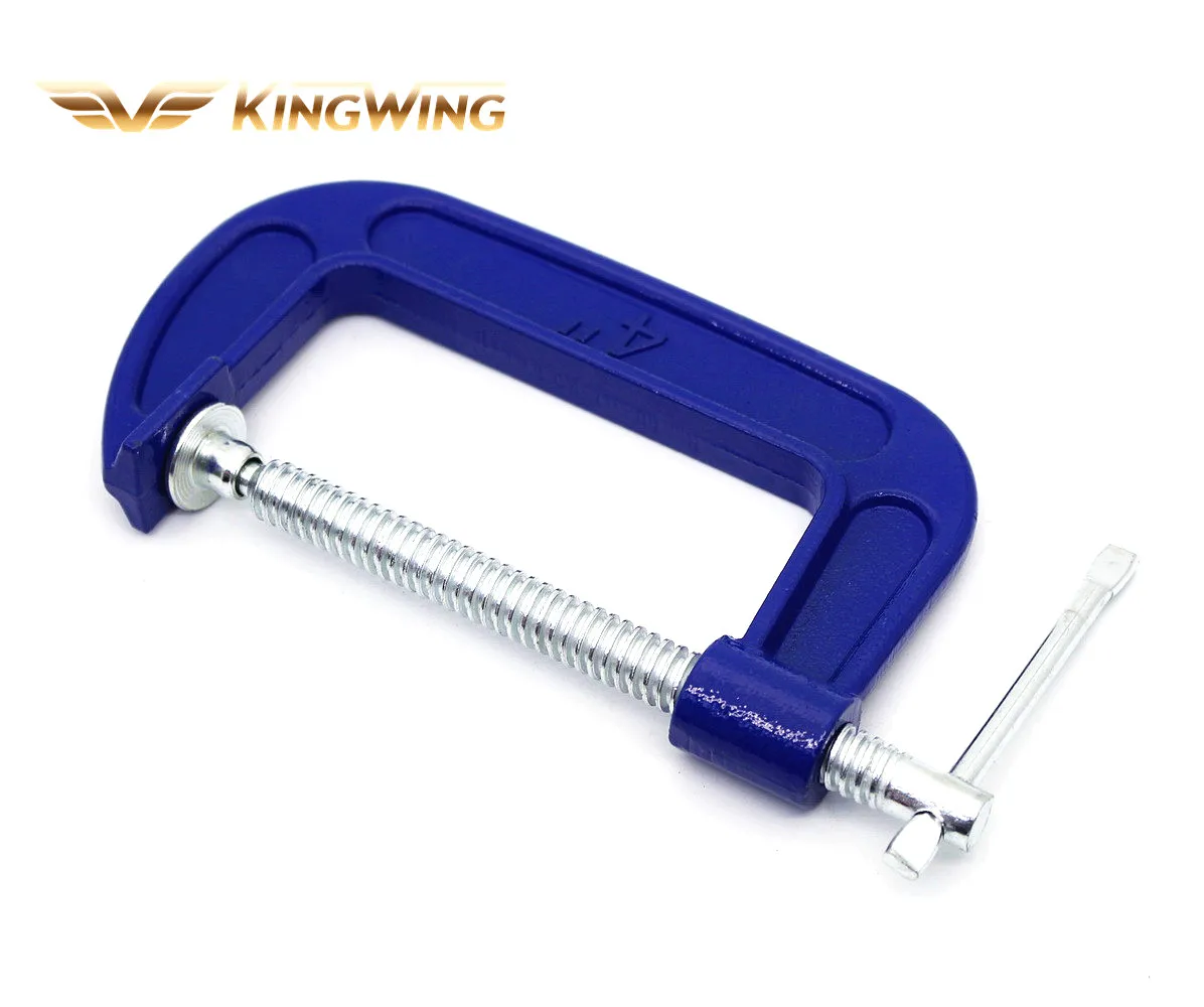 Heavy Duty Woodworking Hand Tools Malleable Iron Steel Deep Throat Cable G C Clamp