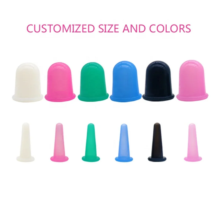 Reusable Health Care Silicone Body Massage Chinese Cupping Set Suction Cups Anti Cellulite Silicone Vacuum Therapy Massage Cups