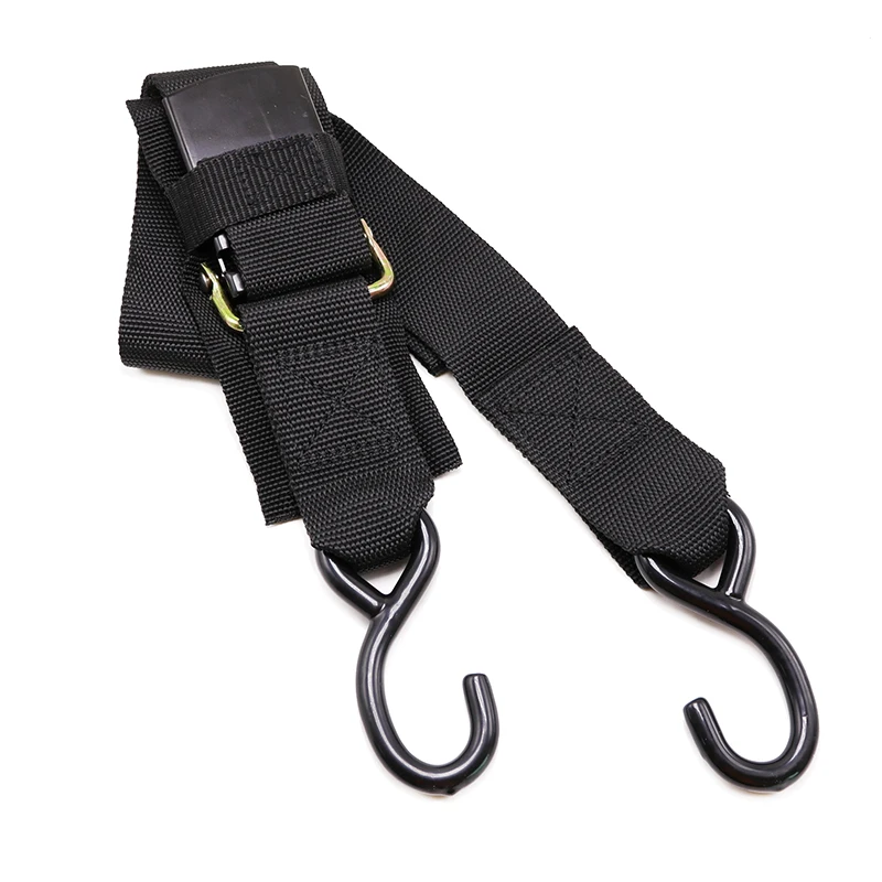 Quick Release Buckle Adjustable Boat Trailer Transom Tie-Down Straps