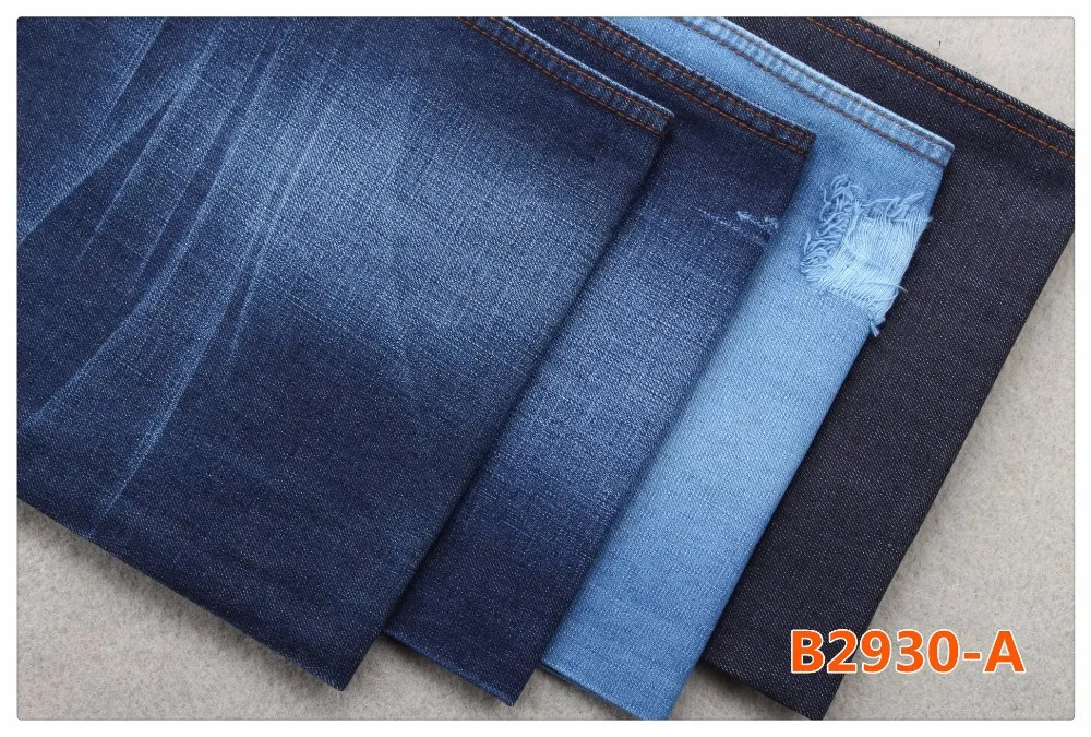 Spandex african wax printed cotton denim fabric
